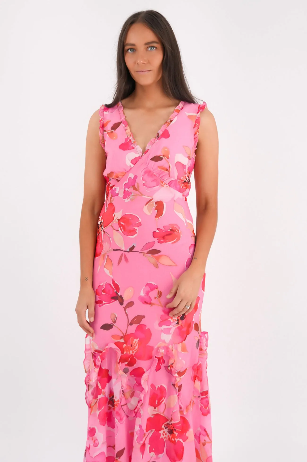 Sleek And Stylish Sophie Maxi Dress Posie