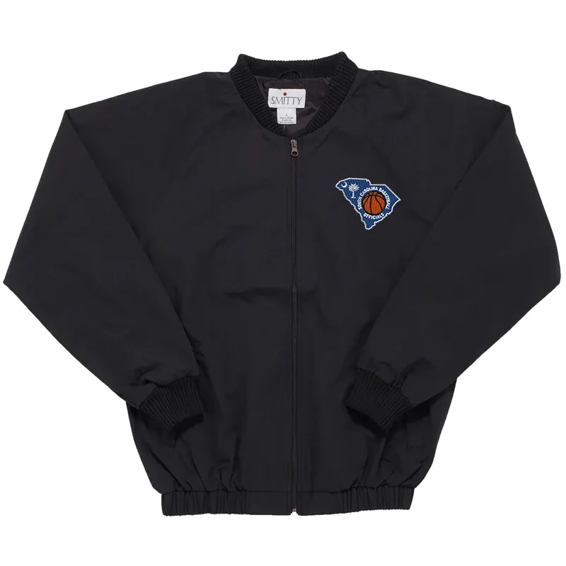 South Carolina SCBOA Logo Smitty Zip Front Referee Jacket Thermal Lined Simple Chill Piece