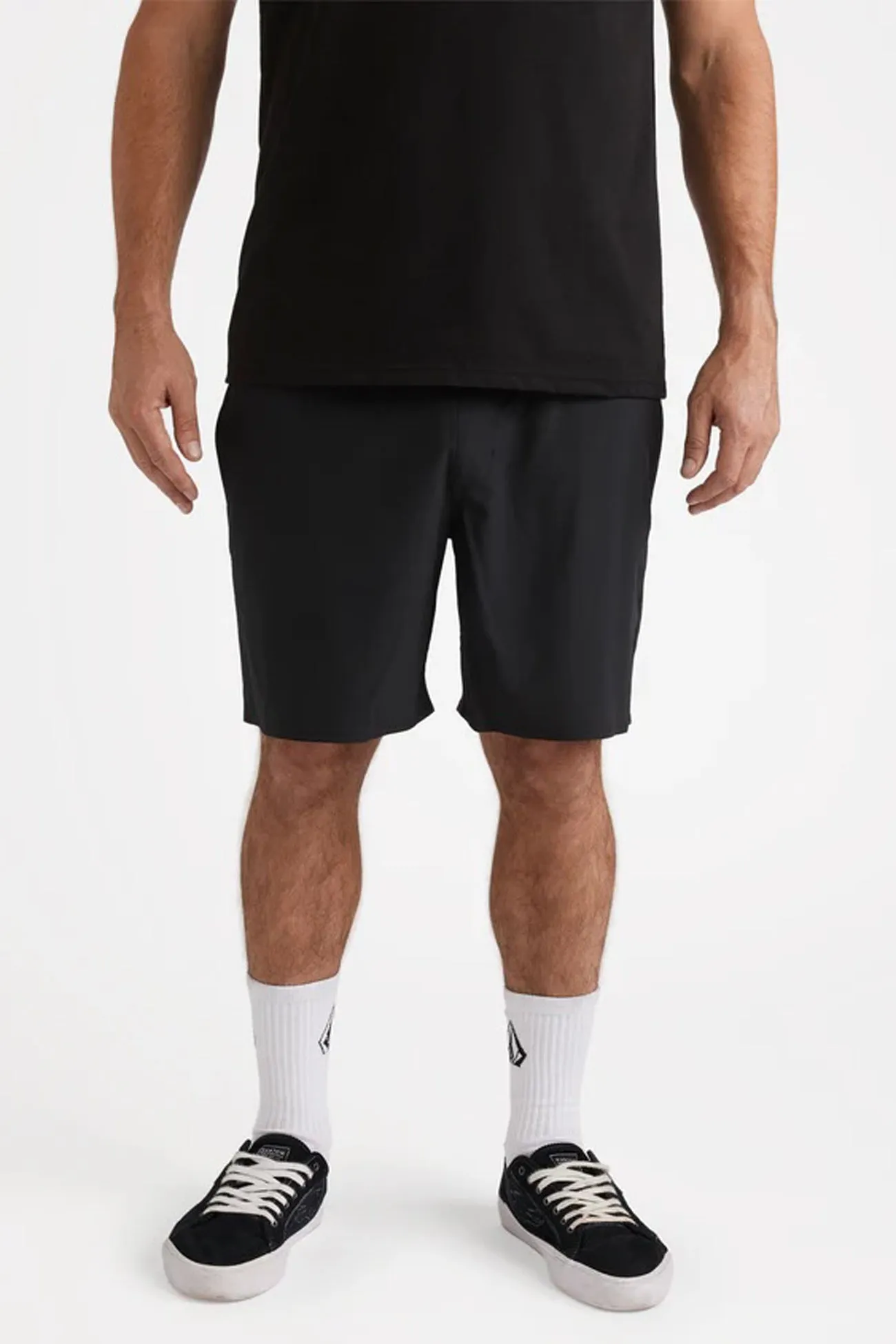 Sparklestone Elastic Waist Short Antique Black Outdoor Comfort summer shorts