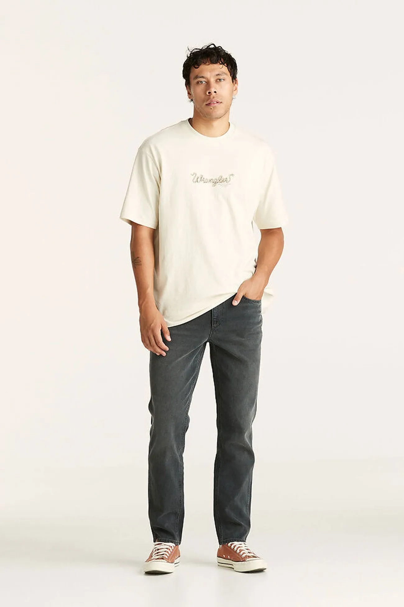 Spencer Jean Smokey Riveted Stress Points Timeless Look