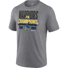 Men's Warriors NBA Champs Shot Clock Tee Effortless Comfort Wear