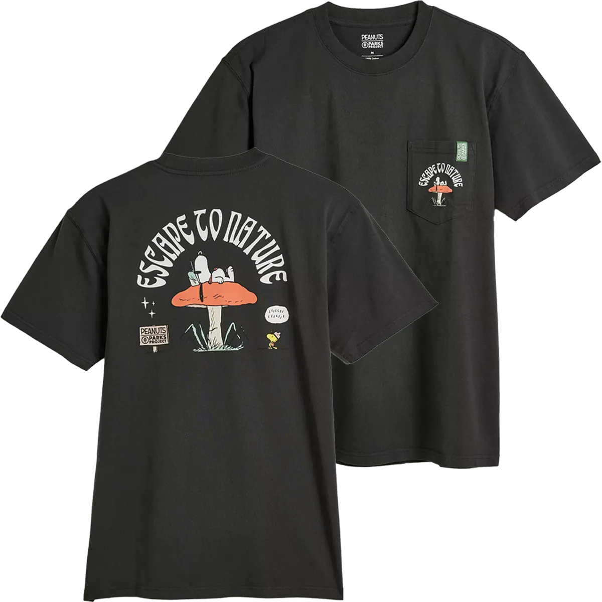 Peanuts X Parks Project Escape to Nature Short Sleeve Quick-Dry Fabric Outdoor Trend Look