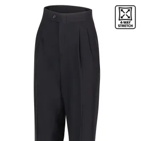 Mesh Lined Smitty Women??s Pleated 4-Way Stretch Referee Pants