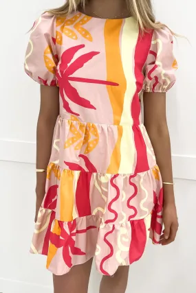 Bust-Enhancing Smart Design Elowen Mini Dress Calypso