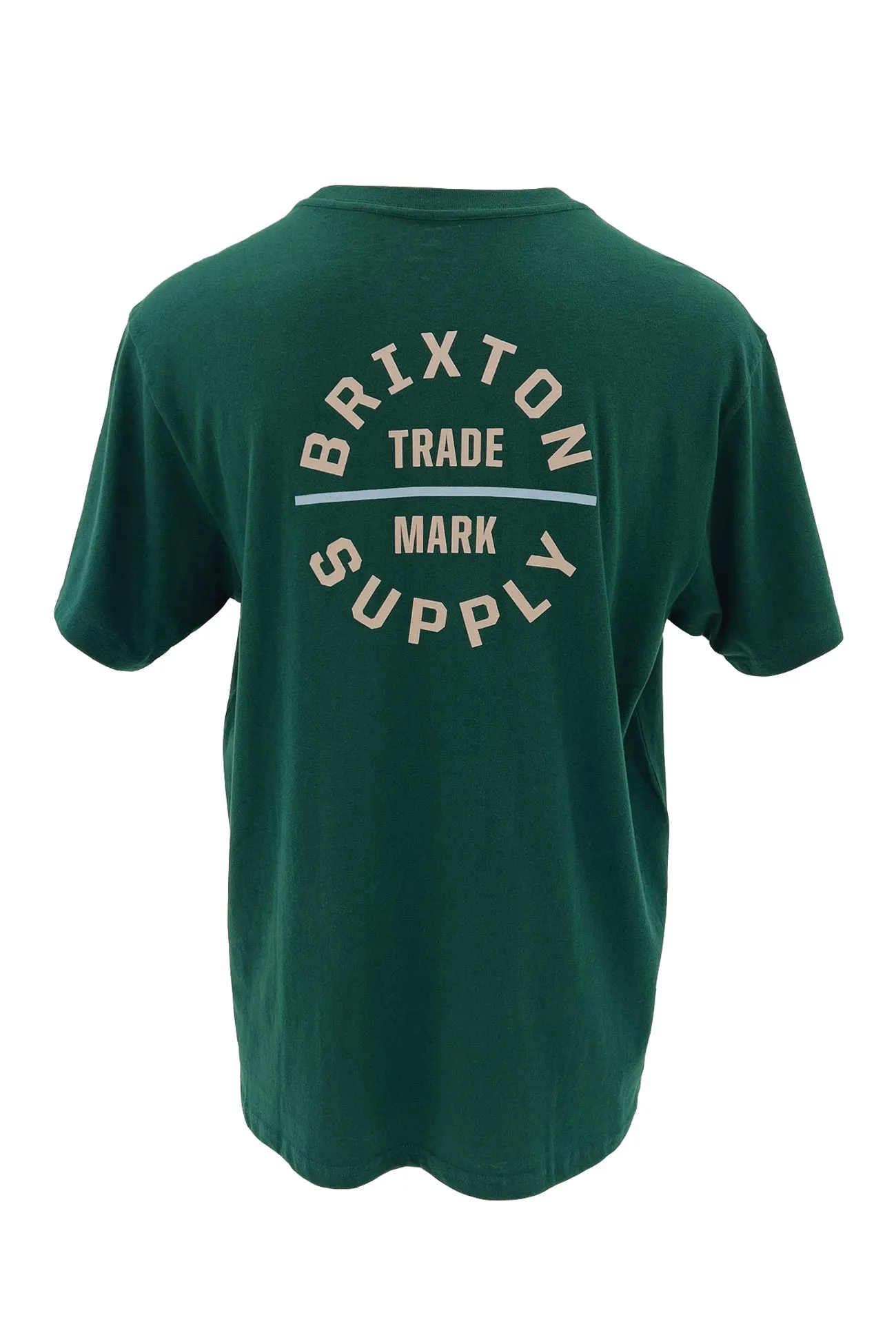 Active Essentials Trendy Layering Oath V Short Sleeve Standard Tee Deep Emerald Sand Slate