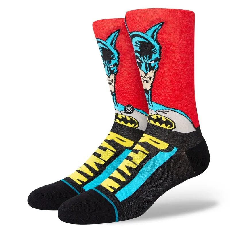 Pocketed Hooded style Stance X Batman Comic Crew Socks