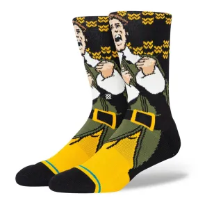 Comfortable Feel Stance X Elf Cotton Crew Socks Smilings My Favorite