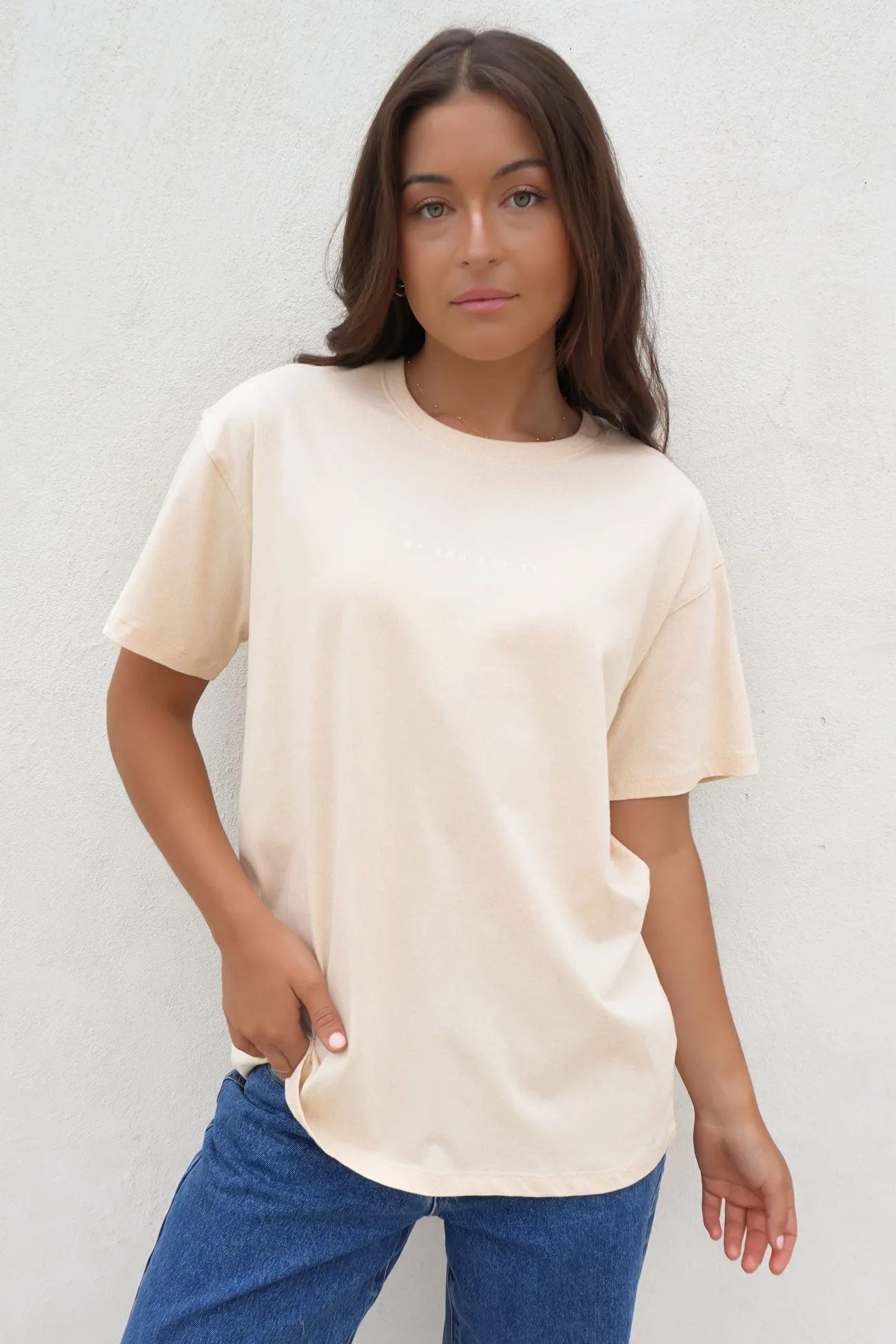 Staple BZ Tee Beige Classic Cut