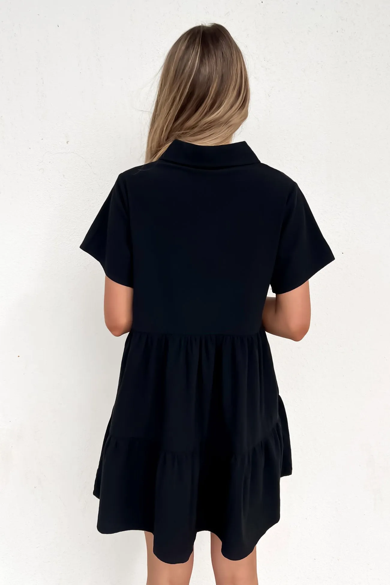 Bold Fashion Soft Structure Koda Mini Dress Black