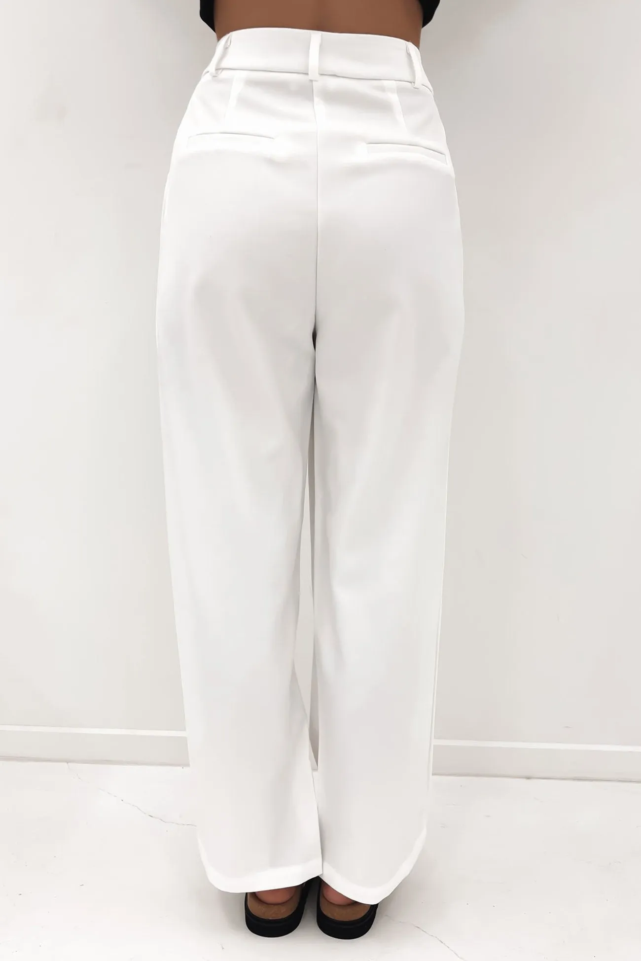 Essential Wear Basic Style Lucas Pant Chalk