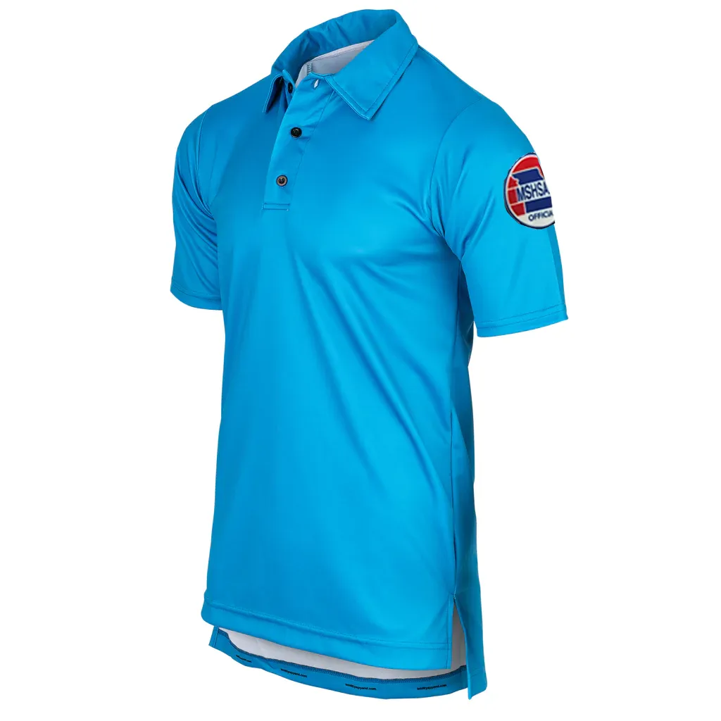 Missouri Logo Men??s Blue Volleyball Shirts Two Tone Stitching