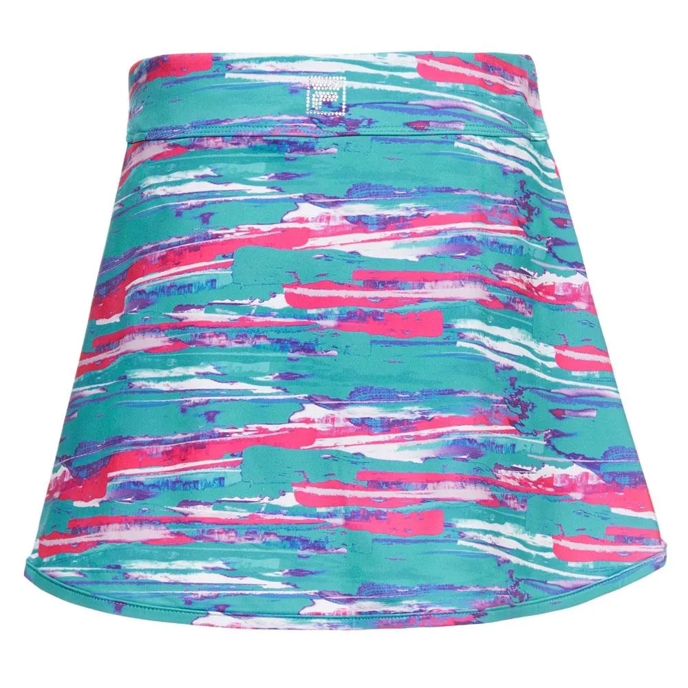 Fila Girl's Blue Wave Skirt - Bluebird Comfortable Experience Stylish Look