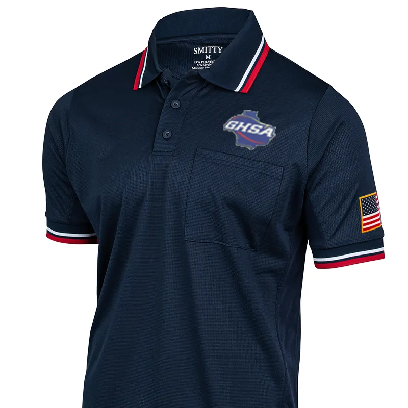GHSA Logo Dye Sublimated Umpire Shirts Animal Print