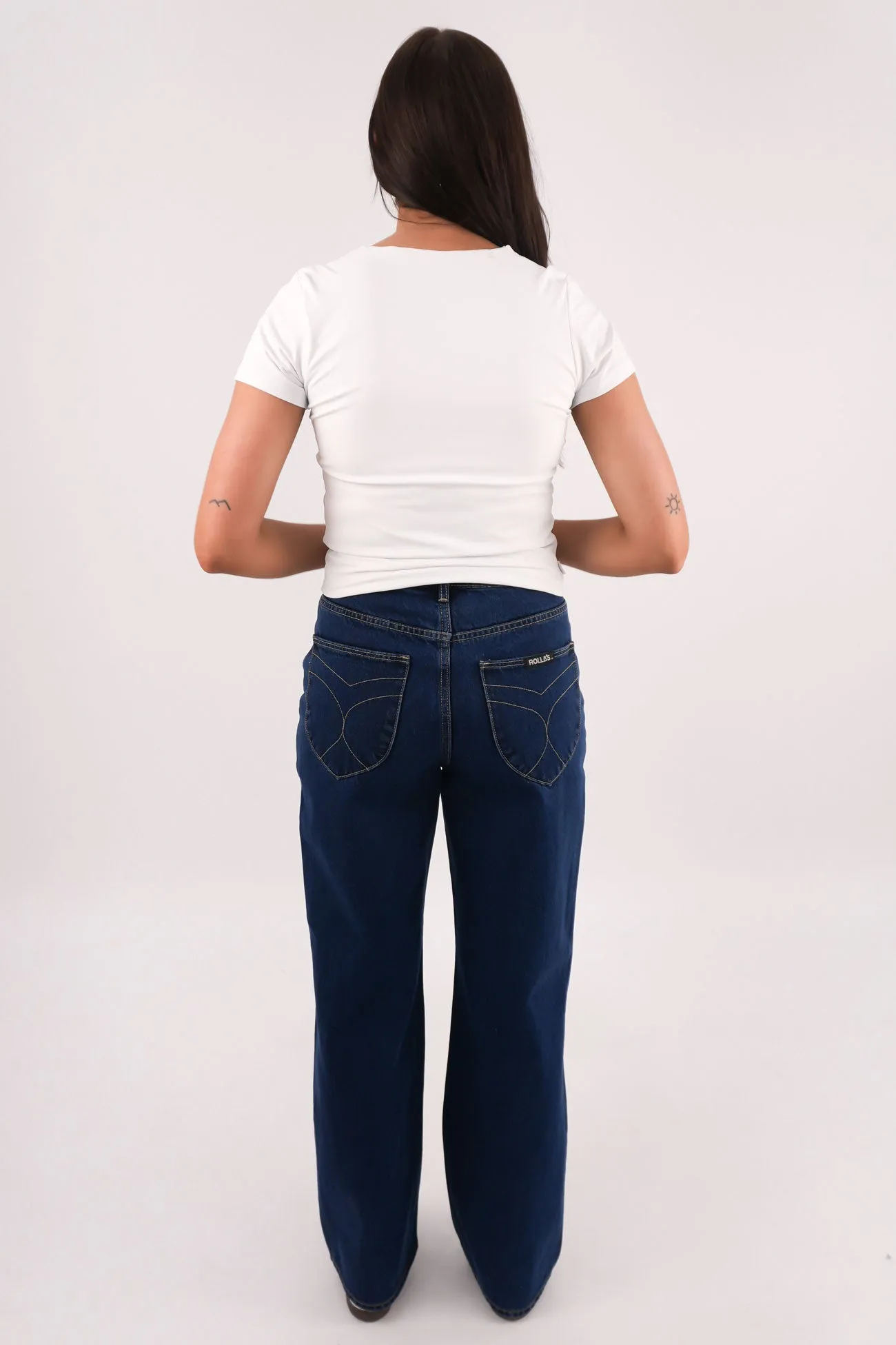 Smart Utility Vintage Wash Stevie Relaxed Jean Deep Blue