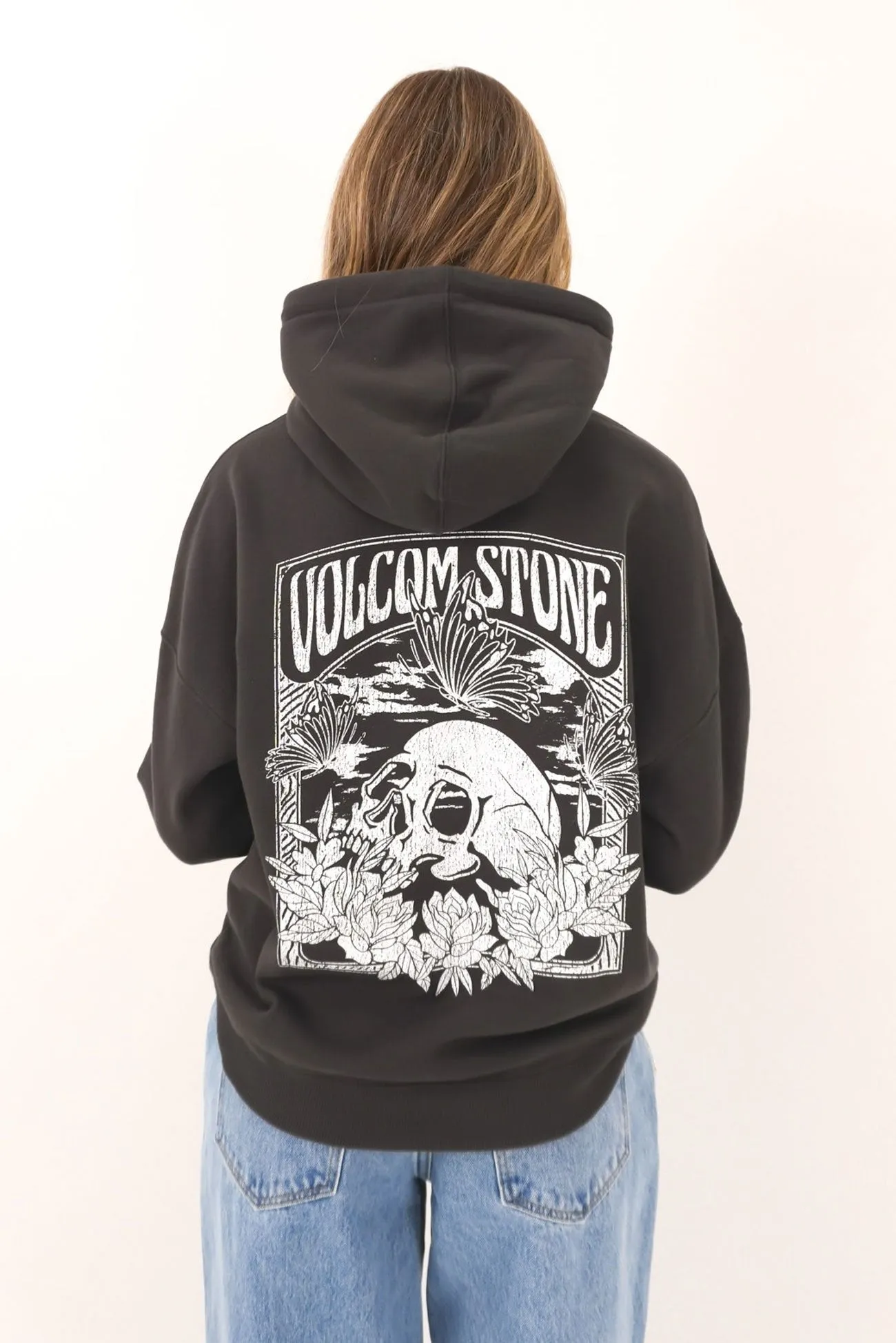 Stone Art Up Hoodie Vintage Black Fashion Event All Occasion