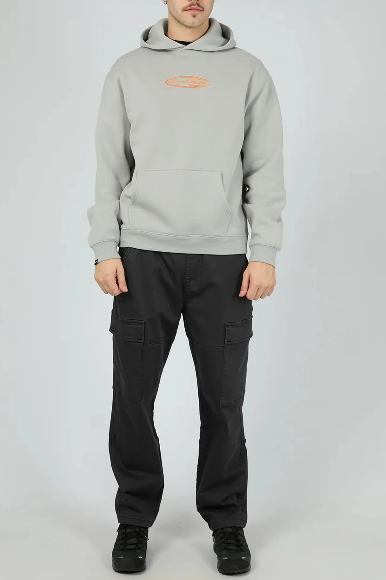 Non Restrictive Mobility Reinforced Elbows Supernova Hoodie Grey