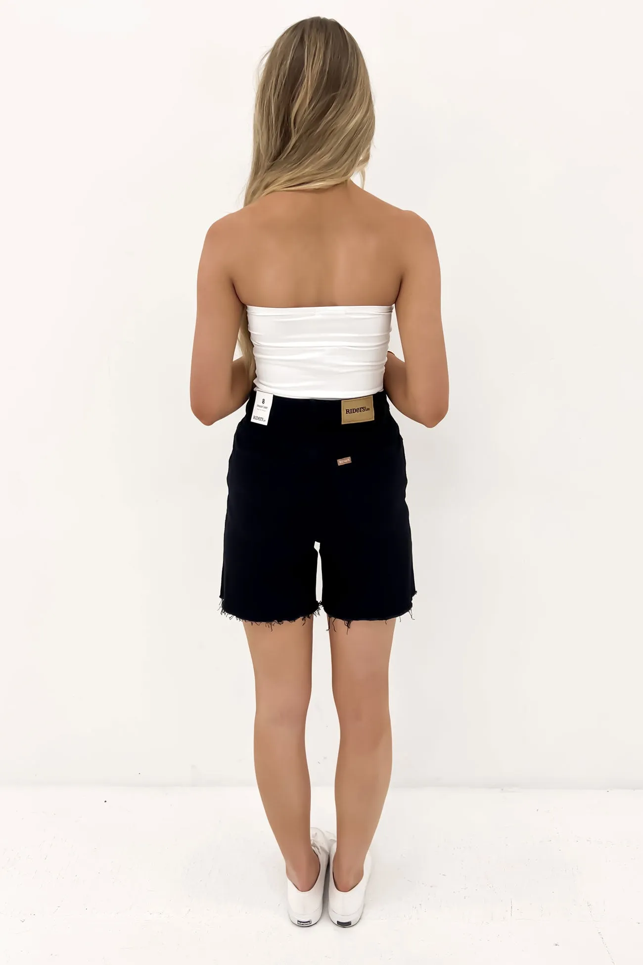 Straight Short Upbeat Black Cool Basic