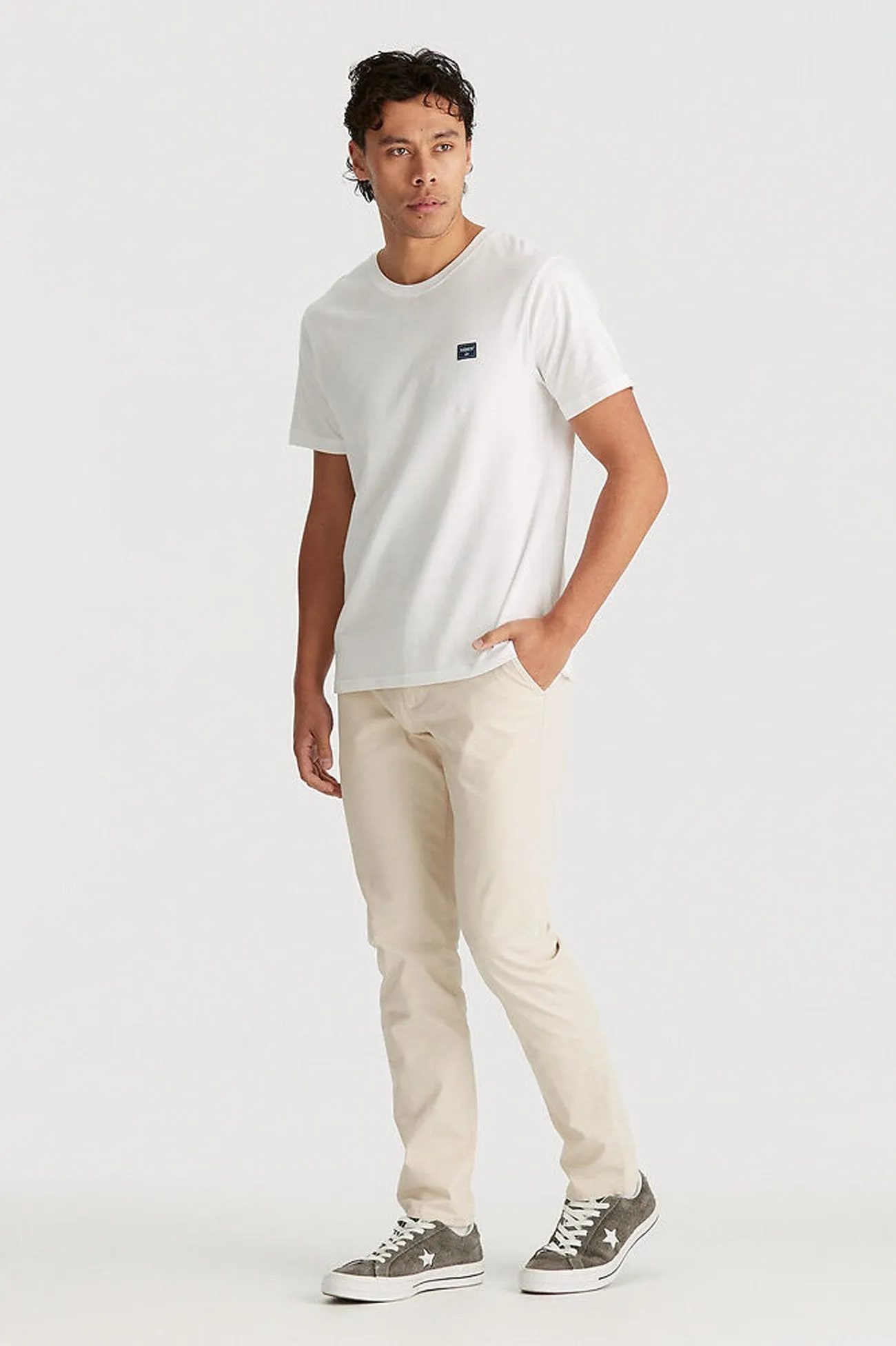 Z-Stretch Chino Bone Sandblasted Details