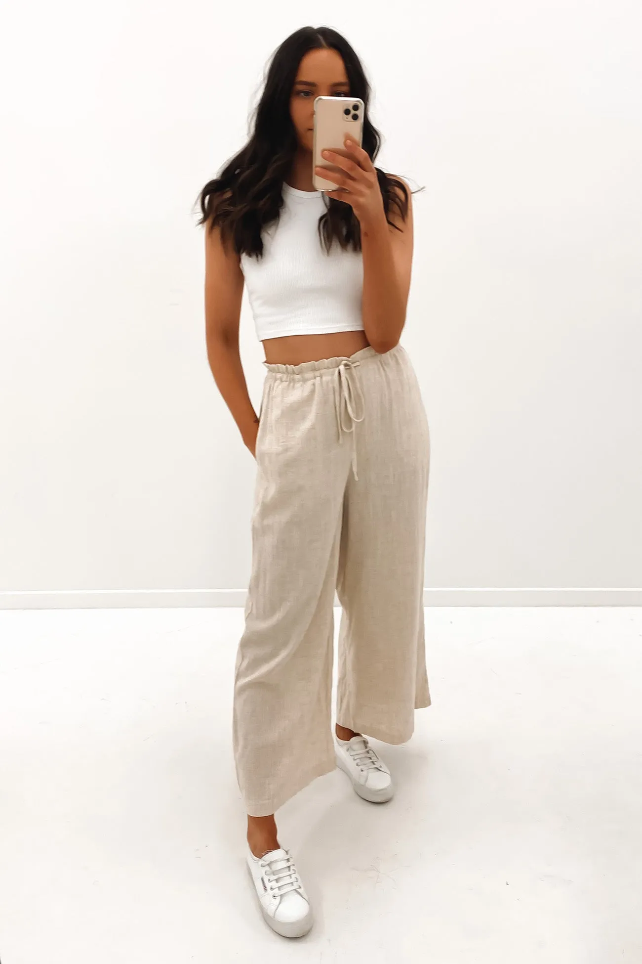 Non Irritating Seams Odor Resistant Treatment Skye Pant Beige