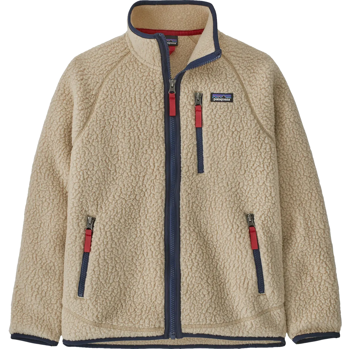 Reinforced Seam Durability Ultra Lightweight Design Youth Retro Pile Jacket
