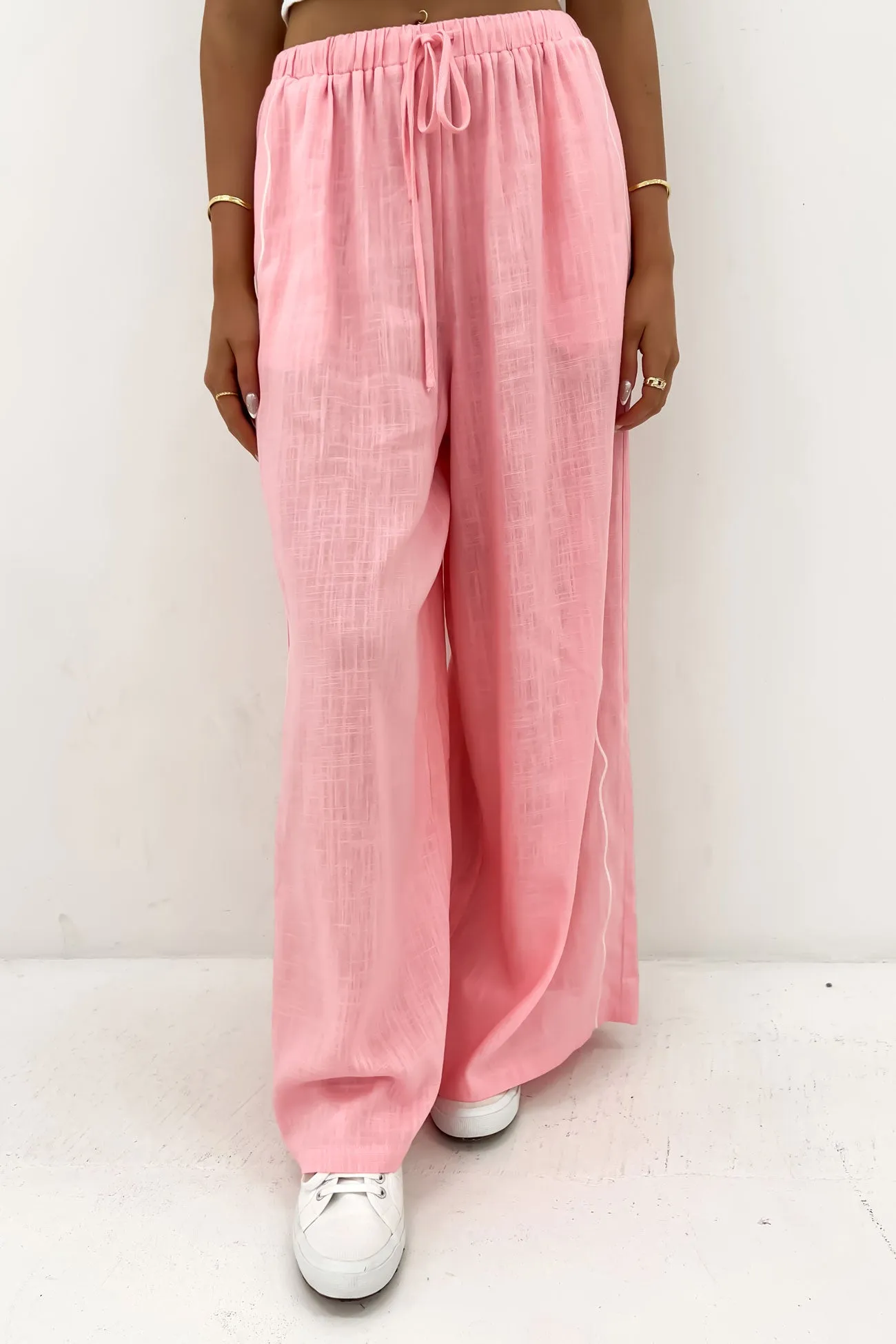 StainResistantCoating Modern Edge Merri Pant Pink