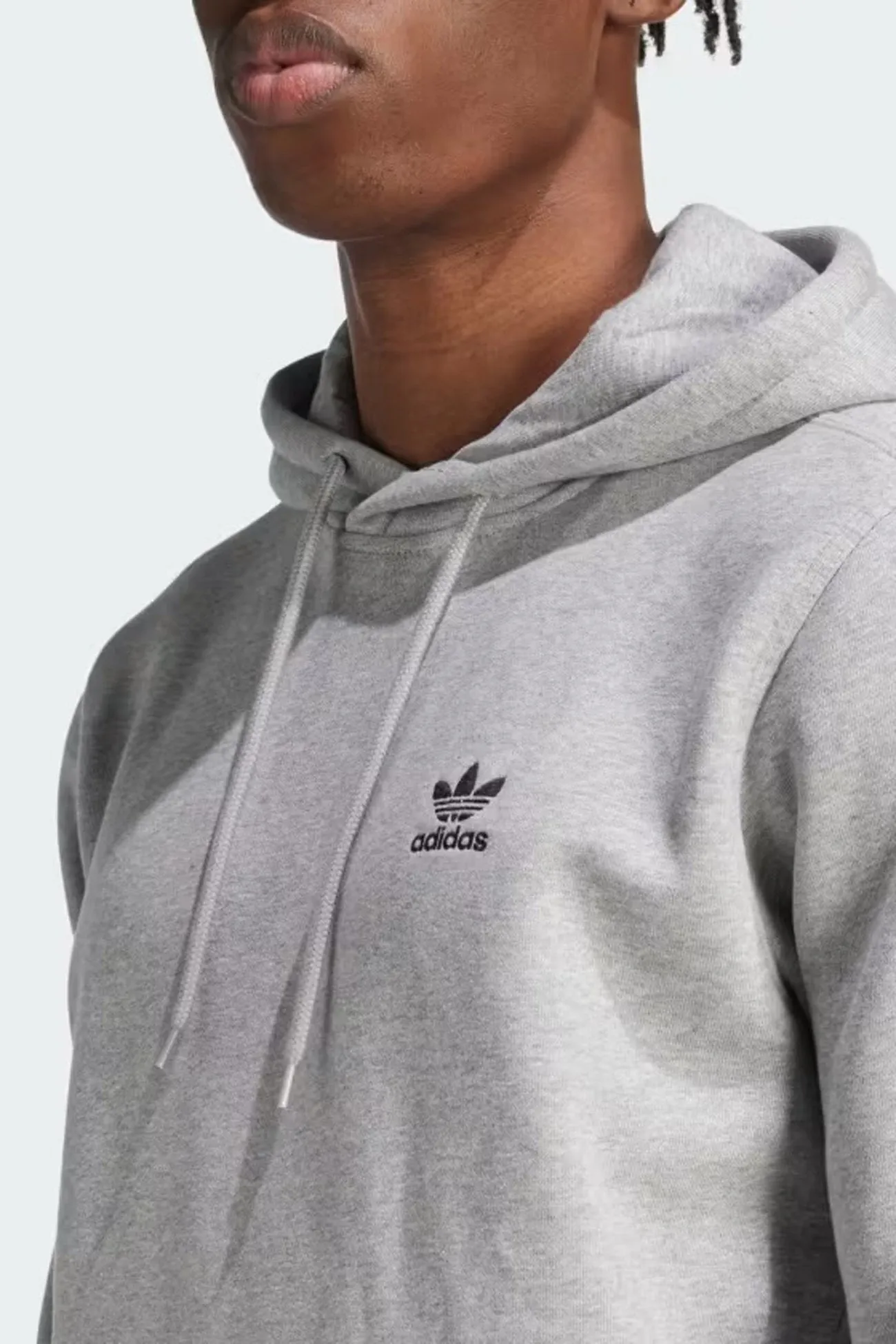 Sustainable Material Essential Hoodie Medium Grey Heather