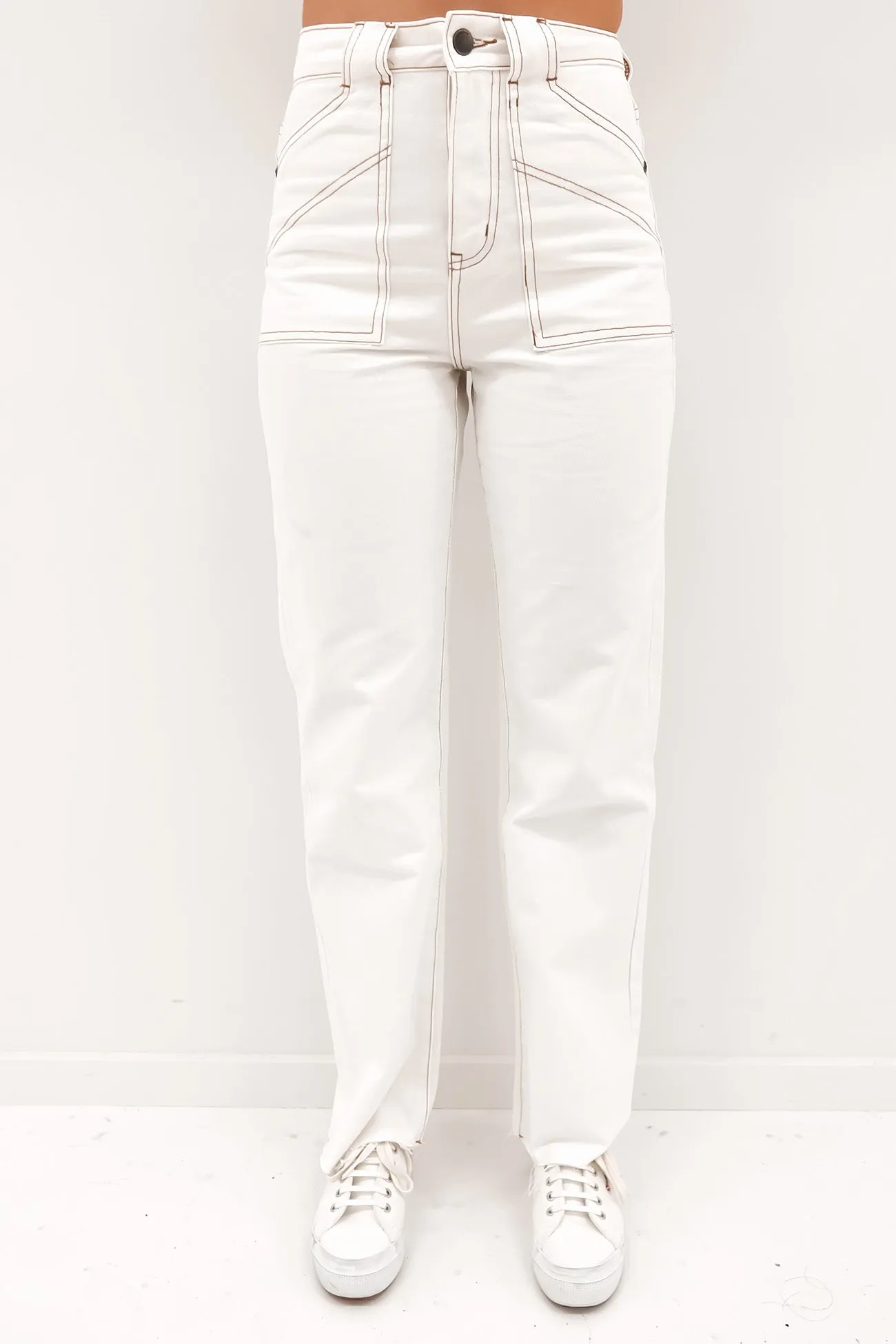 Becca Pant Vintage White All Use