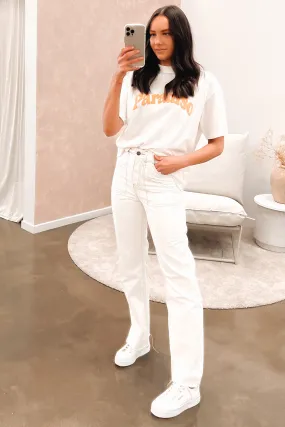 Becca Pant Vintage White Everyday Comfort Fit Layering Essential