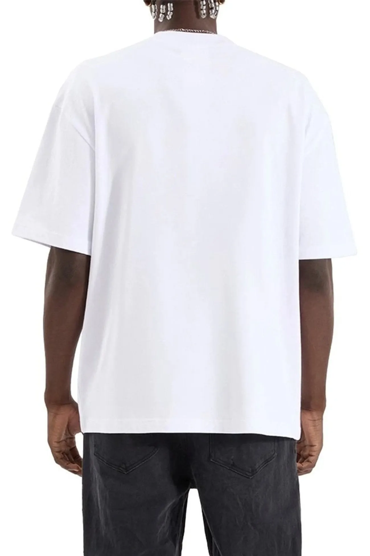 Cool and Relaxed Strike Street Tee Optical White
