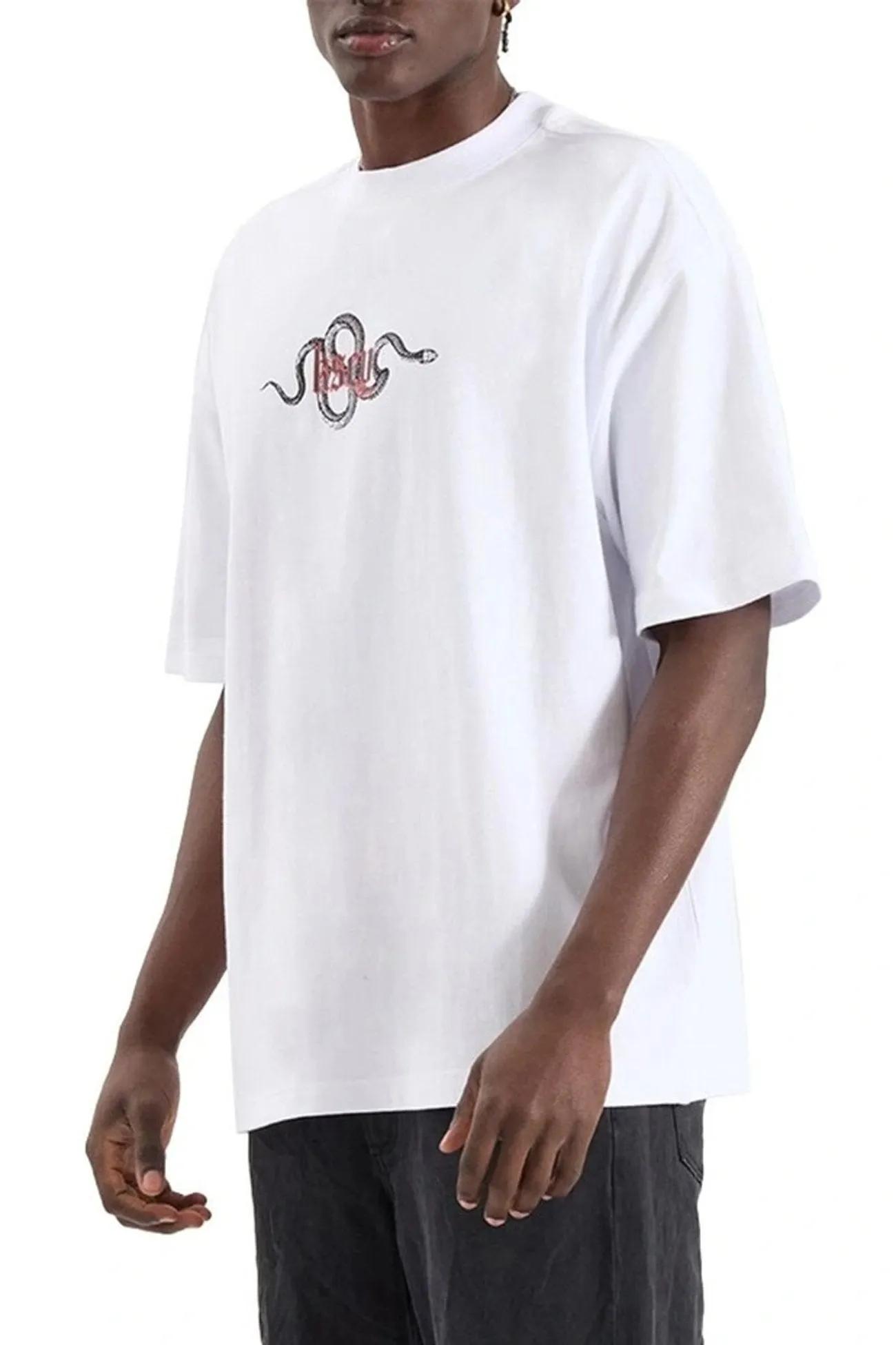 Strike Street Tee Optical White Active Fashion