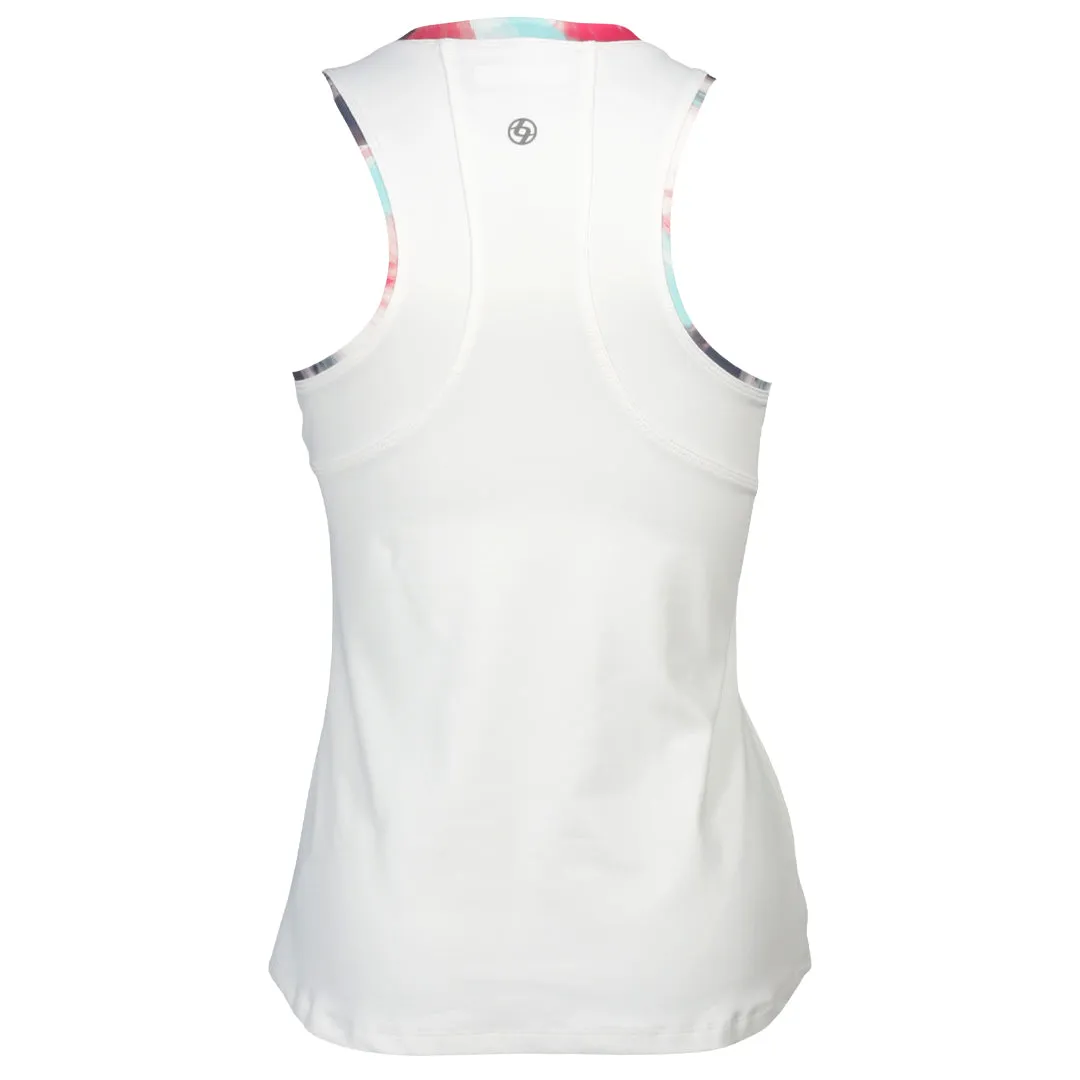 High - Quality Craftsmanship Welted Strong Abrasion Resistance Lija Women's The One To Beat Gracey Tank - White/Multi