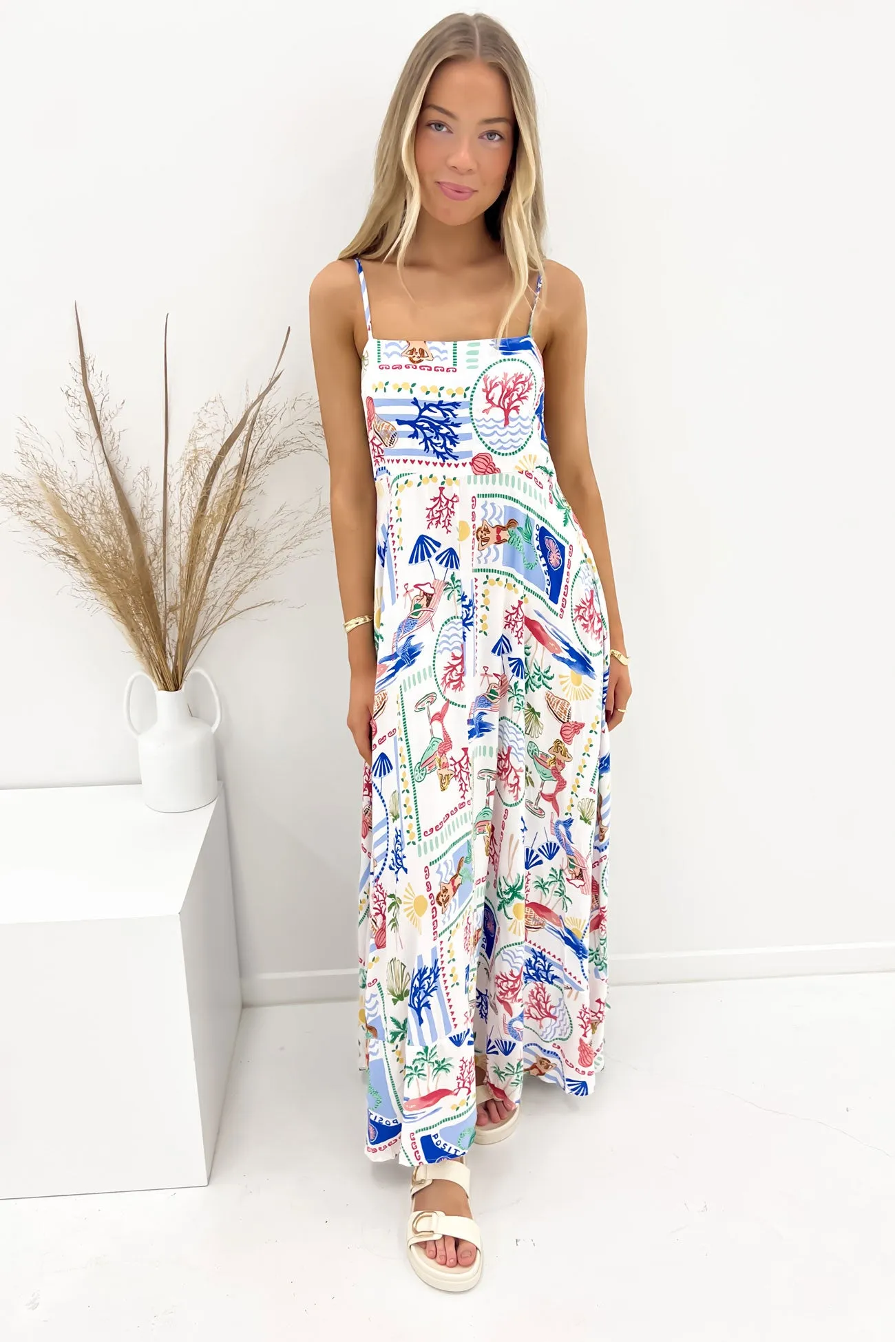 Formal Aura Mischa Midi Dress Mermaids & Cocktails