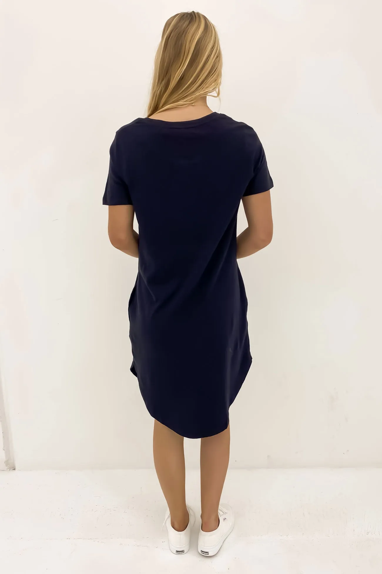 Bay Dress Black Sleek Vibe Elegant Wearable