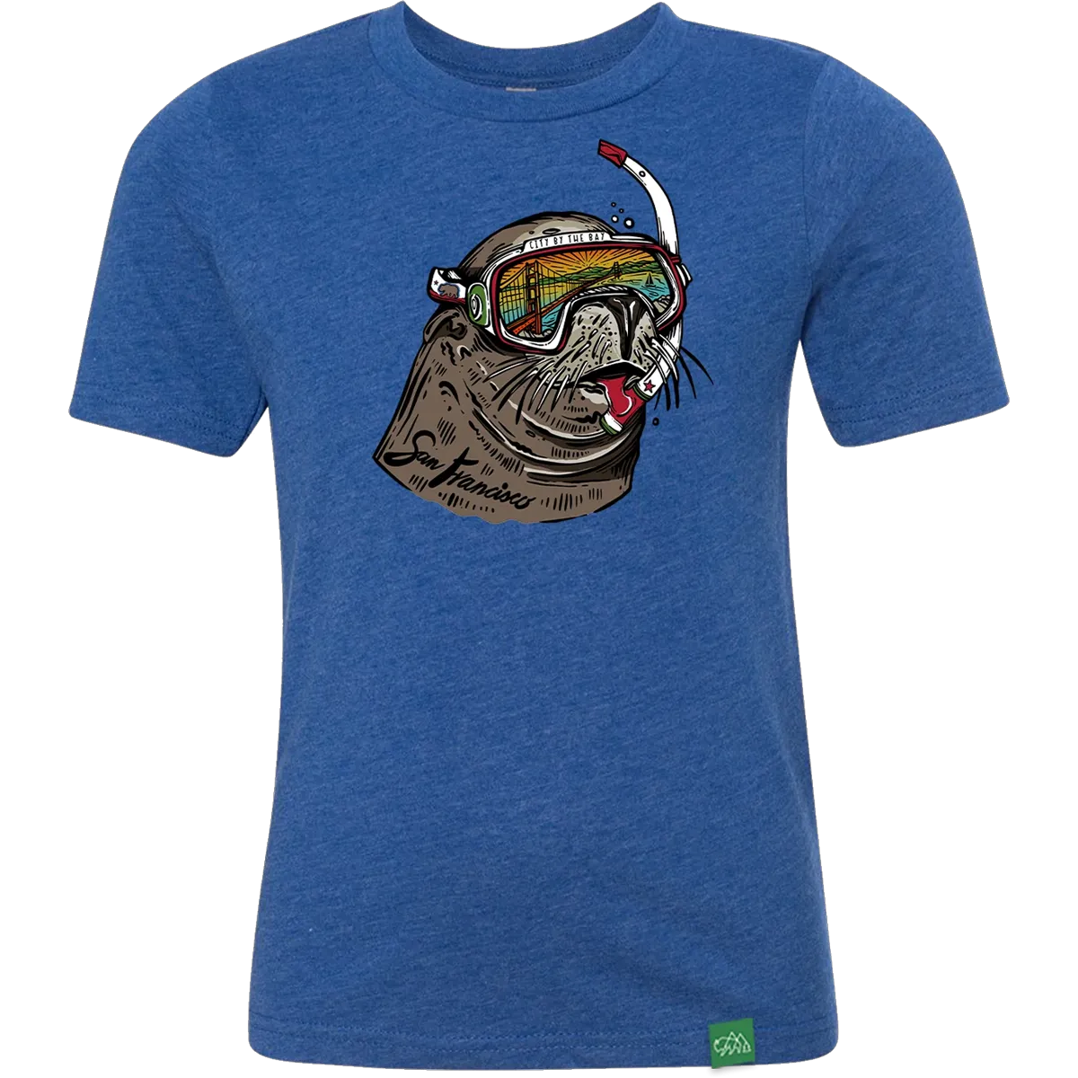 Casual Chic Look Regular fit normality Youth Miami Vice Sea Lion Tee