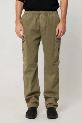 Tradie Cargo Pant Faded Army Slip Resistant Quick Dry Fabric