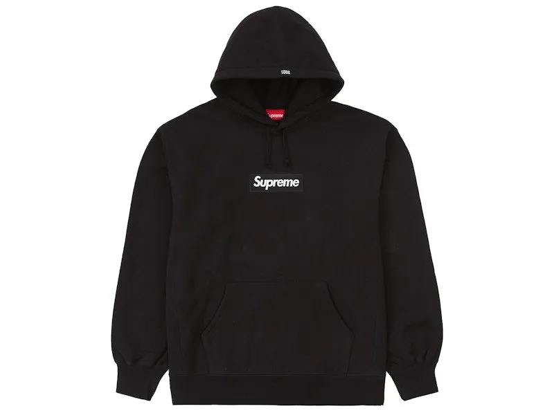 Supreme Box Logo Hooded Sweatshirt (Fw21) Black Zipper Quality Stylish