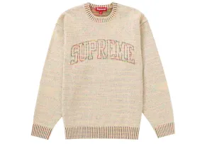 Chic Stretch waistband Supreme Contrast Arc Sweater White
