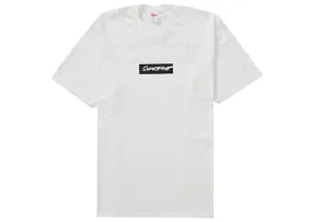 odor - resistant Printed Supreme Futura Box Logo Tee White