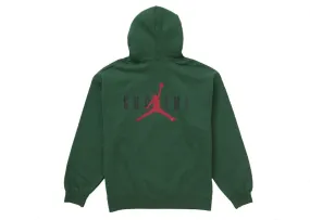 Supreme Jordan Hooded Sweatshirt (Fw24) Green Well - Made Solid