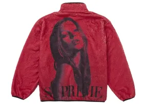 Supreme Kate Moss Fleece Jacket Red Easy To Clean