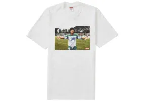 Comfortable seams Supreme Maradona Tee White