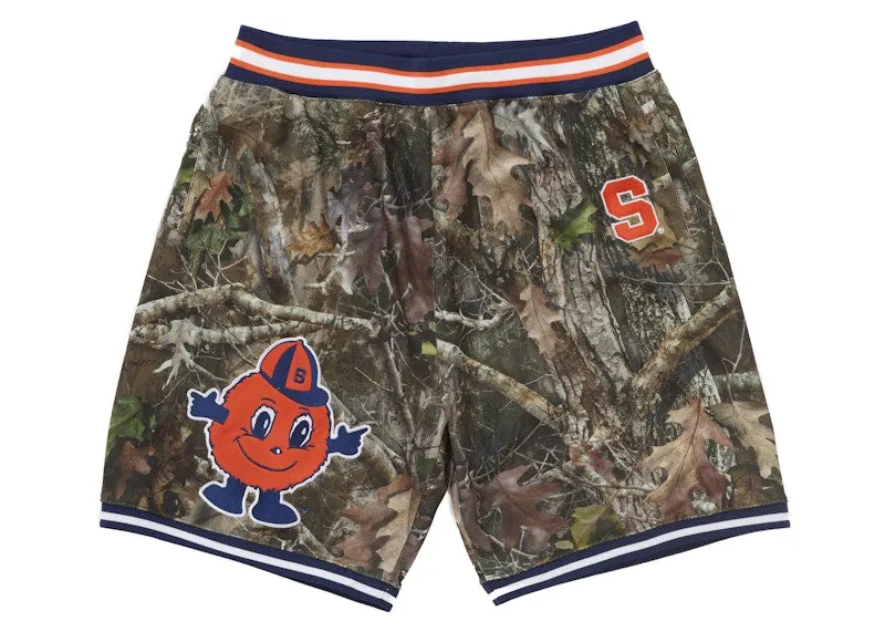Supreme Mitchell & Ness Ncaa Basketball Short Woodland Camo blending