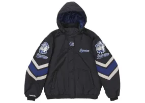 Supreme Mitchell & Ness Ncaa Hooded Stadium Jacket Black Comfortable