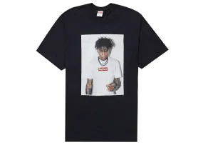 Supreme Nba Youngboy Tee Black Odor-resistant Solid