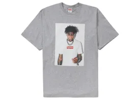 Supreme Nba Youngboy Tee Heather Grey Modern Tapered leg