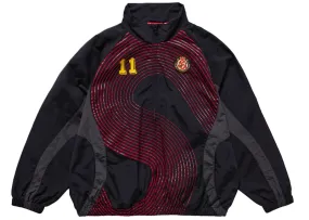 Supreme S Logo Track Jacket (Fw24) Black anti-deformation Fine Workmanship