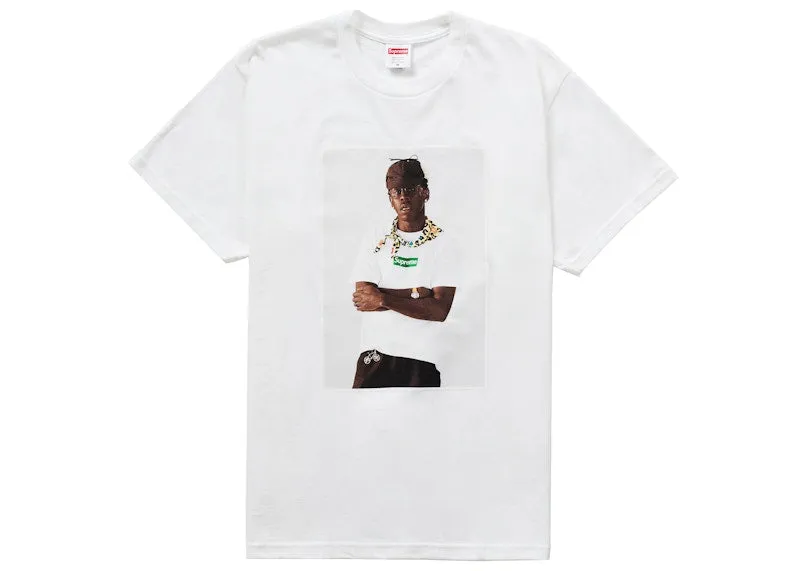 Supreme Tyler The Creator Tee White Anti - pilling