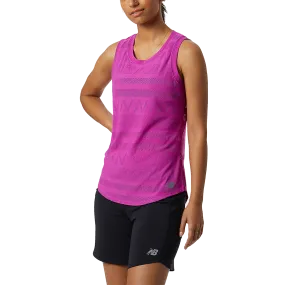 Comfort Design Women's Q Speed Fuel Jacquard Tank