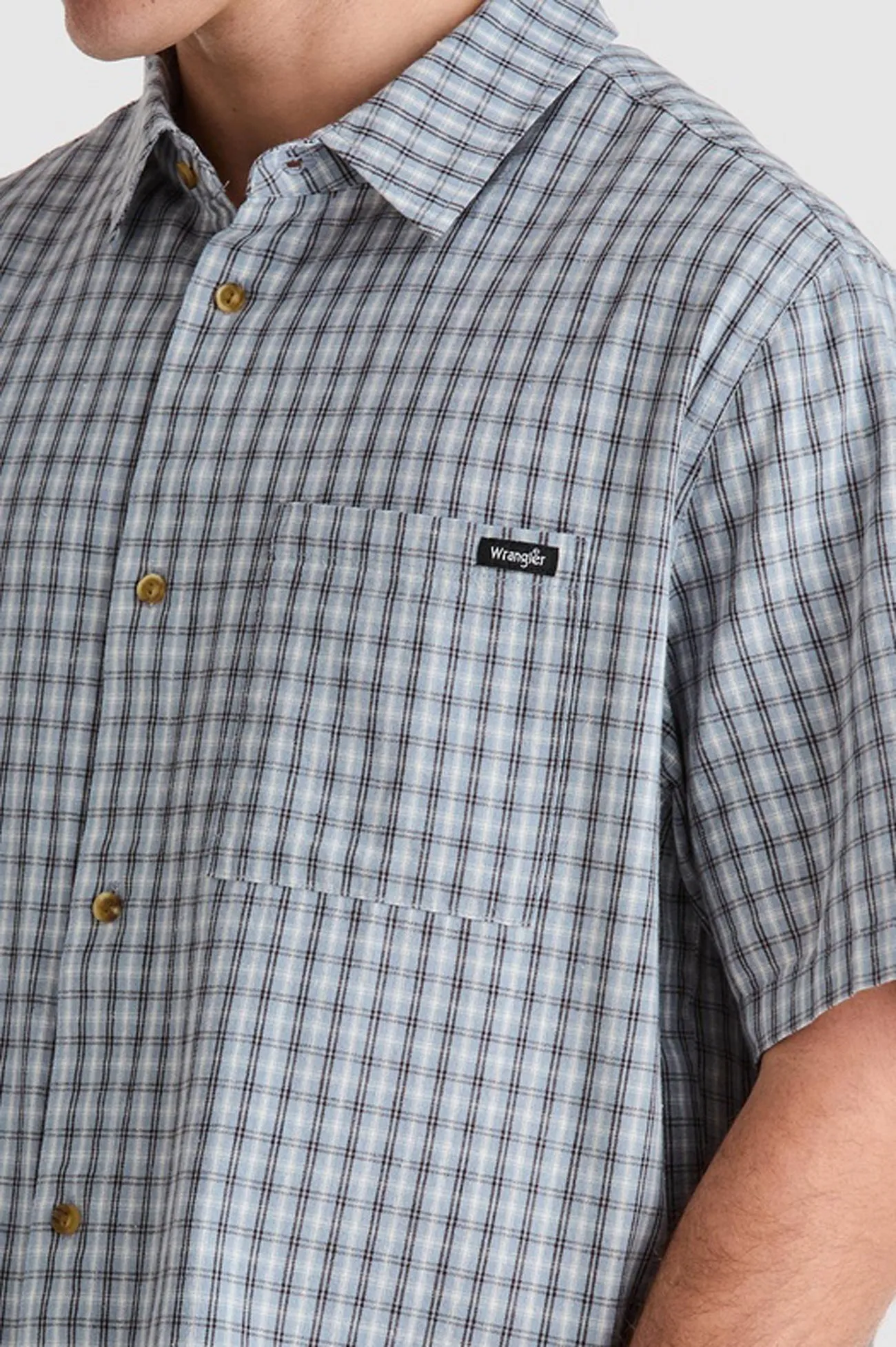 Boxcar Shirt Concrete Sky gender-neutral Vintage Style