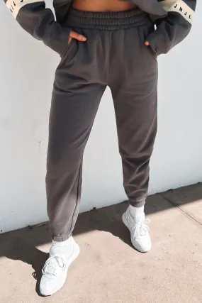 Cozy Fit Austin Track Pant Charcoal